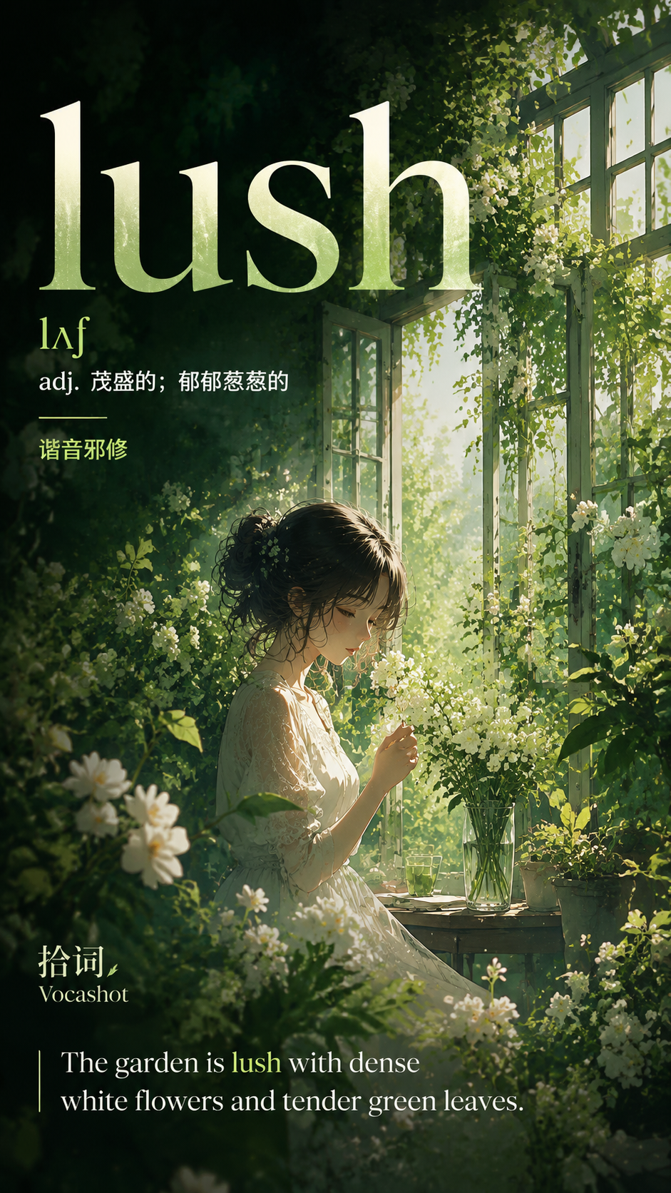 lush 自然海报