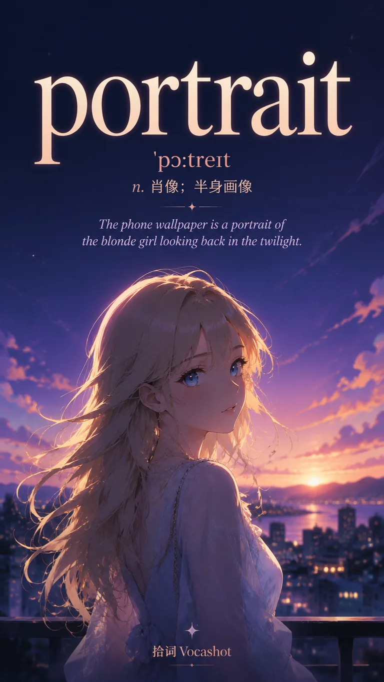portrait 电影海报